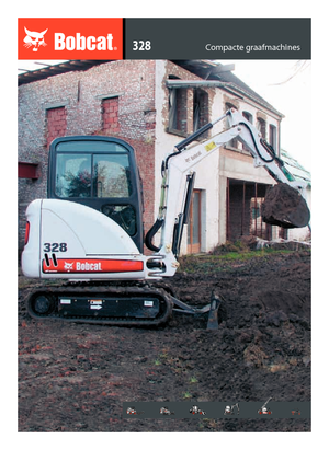Мини екскаватори Bobcat 328 G