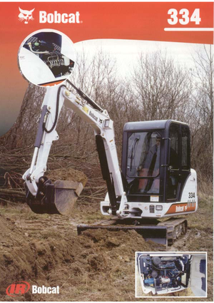Мини екскаватори Bobcat 334 D