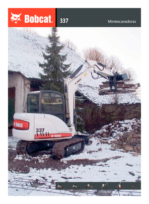 Мини екскаватори Bobcat 337 G