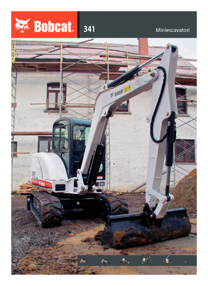Мини екскаватори Bobcat 341 G