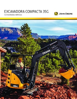 Мини екскаватори John Deere Construction 35G