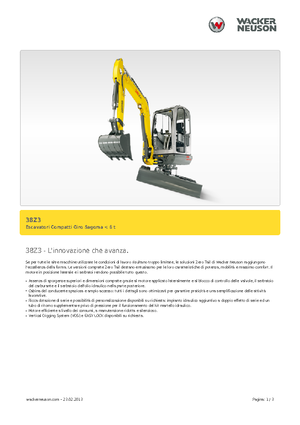 Мини екскаватори Wacker Neuson 38 Z 3