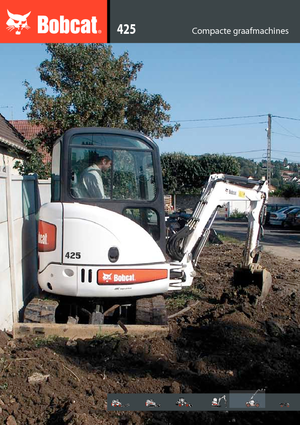 Мини екскаватори Bobcat 425