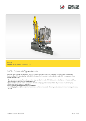 Мини екскаватори Neuson 50 Z 3