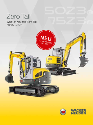 Мини екскаватори Neuson 50Z 3