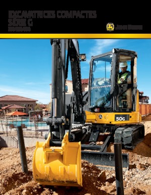 Мини екскаватори John Deere Construction 35G