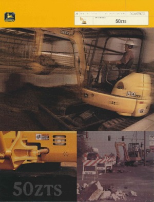 Мини екскаватори John Deere Construction 50ZTS