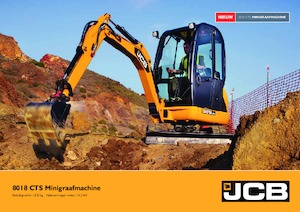Мини екскаватори JCB 8018 CTS