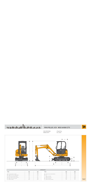 Мини екскаватори JCB 8025 ZTS