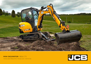 Мини екскаватори JCB 8026 CTS