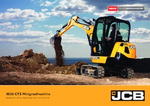 Мини екскаватори JCB 8026 CTS