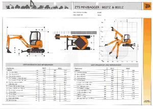 Мини екскаватори JCB 8032 Z