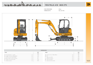 Мини екскаватори JCB 8035 ZTS