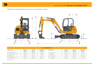 Мини екскаватори JCB 8040 ZTS