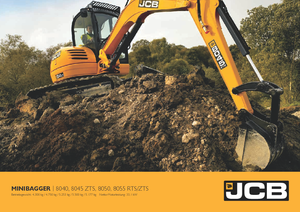 Мини екскаватори JCB 8050 RTS