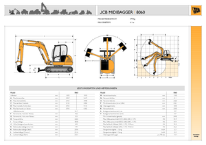 Верижни екскаватори JCB 8060