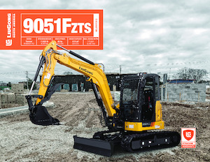 Мини екскаватори Liugong 9051FZTS