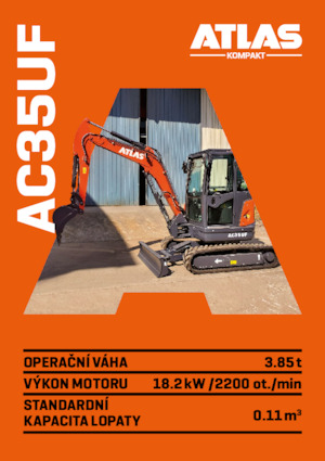 Мини екскаватори Atlas Kompakt AC 35UF