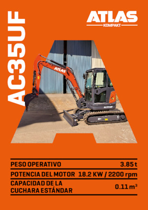Мини екскаватори Atlas Kompakt AC 35UF