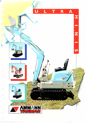Мини екскаватори Yanmar B 08 R