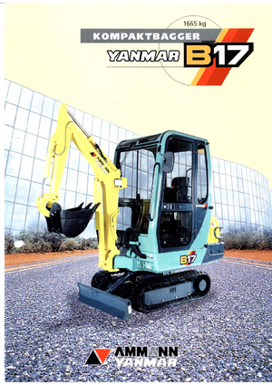 Мини екскаватори Yanmar B 17