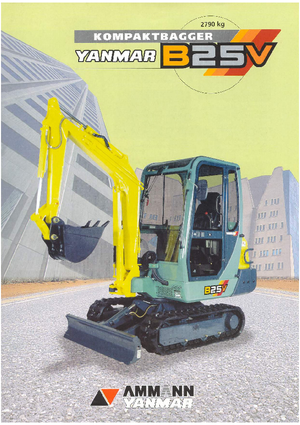 Мини екскаватори Yanmar B 25 V