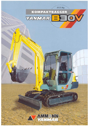Мини екскаватори Yanmar B 30 V