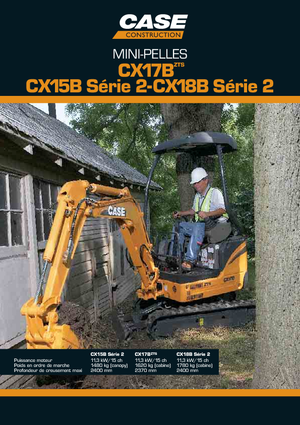 Мини екскаватори Case CX18B S-2