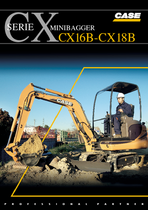 Мини екскаватори Case CX 18 B
