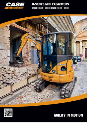 Мини екскаватори Case CX35B ZTS