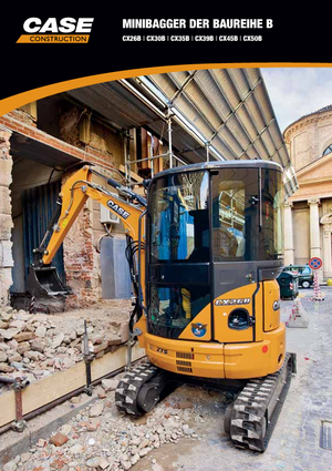Мини екскаватори Case CX35B ZTS