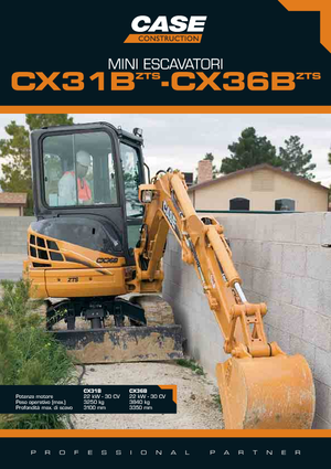 Мини екскаватори Case CX 31 B ZTS