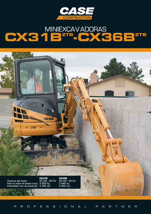Мини екскаватори Case CX 31 B ZTS
