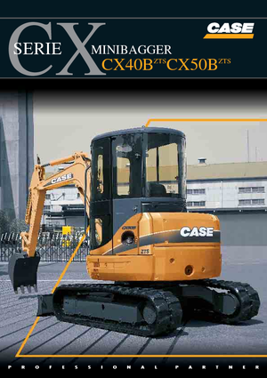 Мини екскаватори Case CX 40 B ZTS