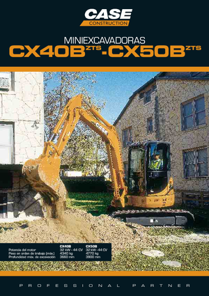 Мини екскаватори Case CX 40 B ZTS