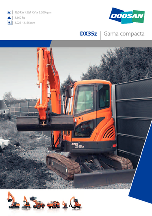 Мини екскаватори Develon DX35Z