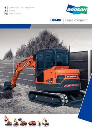 Мини екскаватори Doosan DX 60 R