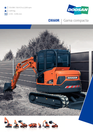 Мини екскаватори Doosan DX 60 R