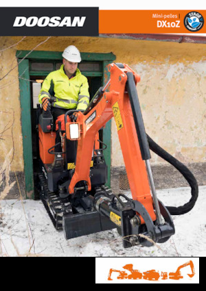 Мини екскаватори Doosan DX10Z