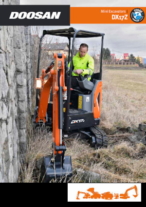 Мини екскаватори Develon DX17Z