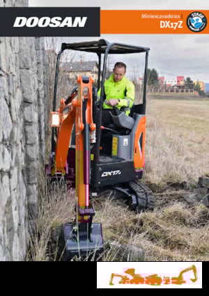 Мини екскаватори Develon DX17Z