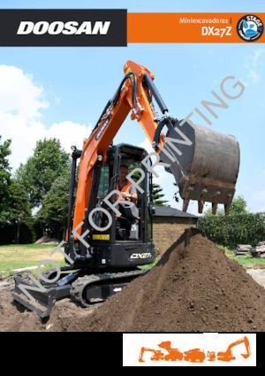 Мини екскаватори Doosan DX27Z-7