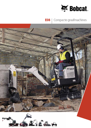 Мини екскаватори Bobcat E08