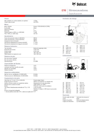 Мини екскаватори Bobcat E10