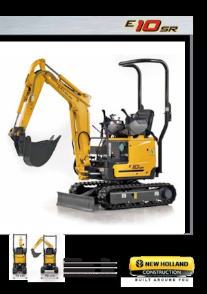 Мини екскаватори New Holland E10SR