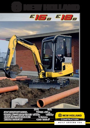 Мини екскаватори New Holland E16B