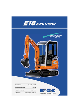 Мини екскаватори Fiat Kobelco E 18