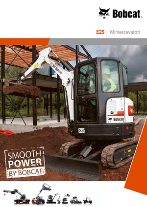 Мини екскаватори Bobcat E25