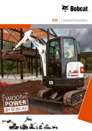Мини екскаватори Bobcat E25