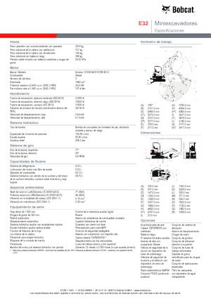 Мини екскаватори Bobcat E32